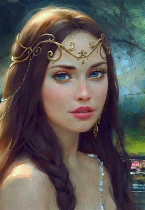 Pin On Fantasy Portrait Art