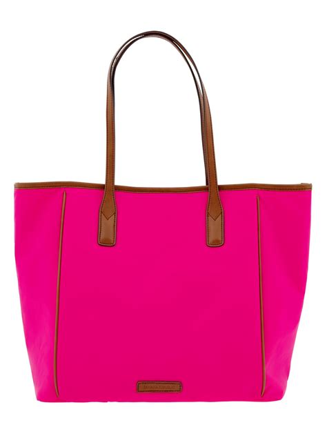 Banana Republic Tote In Pink Hot Pink Lyst