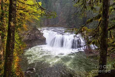 Lower Lewis River Falls In Washington State Photograph By Jamie Pham