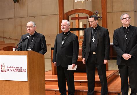 Three New Bishops For The Archdiocese Of Los Angeles America Magazine