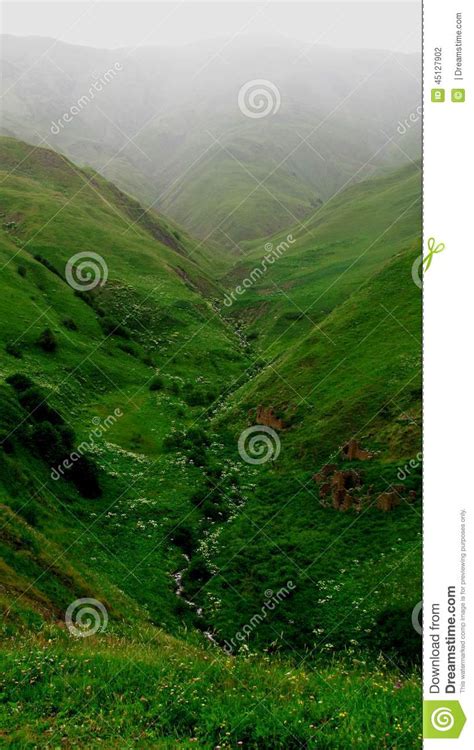 Greenfield Stock Photo Image Of Mountains Valley Including 45127902