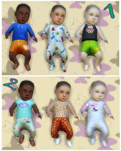 Sims 4 Ccs The Best Baby Clothing And Skin By