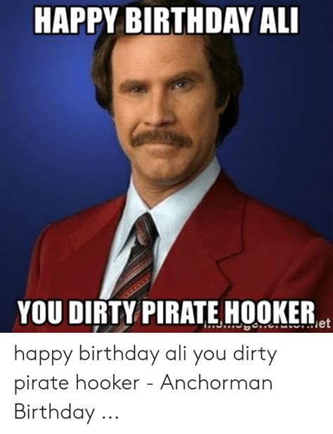 Happy Birthday Ali You Dirty Pirate Hookeret Ofiet Happy Birthday Ali