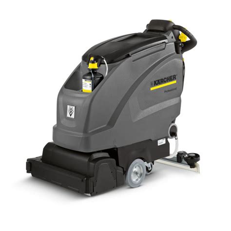 Karcher B40 Scrubber With Roller And Sweeper Bridge Vacuum Cleaning