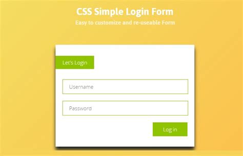 20 Fresh Login Page In Html With Css Code Codeconvey
