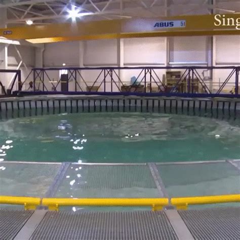 the university of edinburgh has something called a flowave which is a wave pool that can make