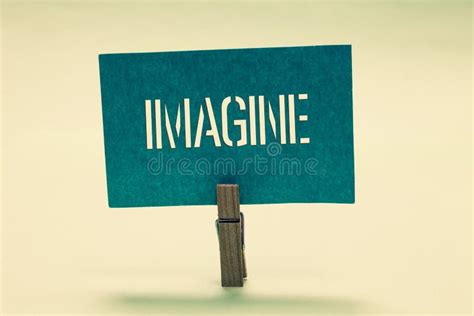 Handwriting Text Imagine Concept Meaning Form Mental Image Or Concept