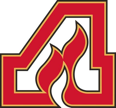 Vancouver canucks calgary flames national hockey league new york islanders, hockey, blue, trademark, logo png. Adirondack Flames - Wikipedia