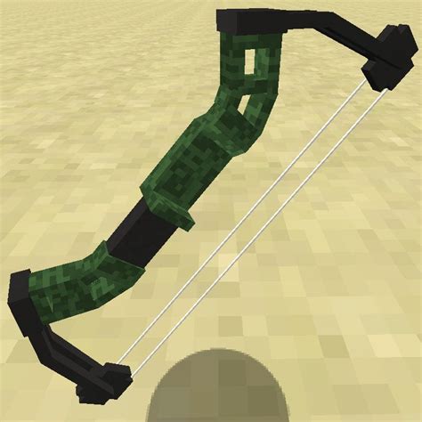 Model Compound Bow Item Minecraft