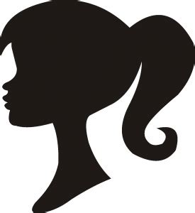 Download Girl Silhouette SVG