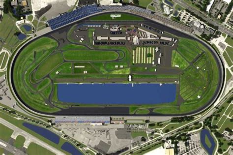 Daytona Speedway Map