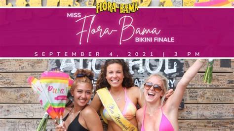 Miss Flora Bama 2021 Bikini Contest Finale Flora Bama Lounge And Package