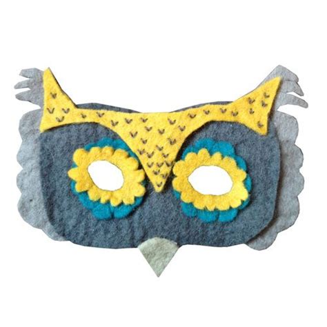 Felt Mask Owl Owl Mask Felt Mask Felt Owls