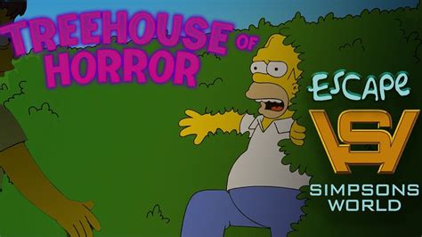 Escape Simpsons World Treehouse Of Horror Xxxiii With Subtitles Part