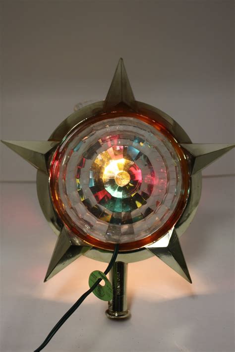 vintage bradford celestial star motion light christmas tree