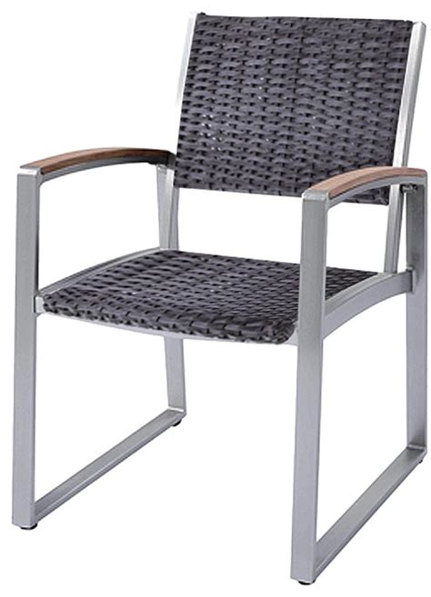 Check spelling or type a new query. Ava Aluminium and Rattan Outdoor Dining Chair - Modern ...