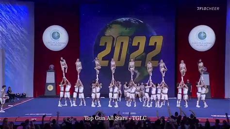 The Cheerleading Worlds Day 2 ~ Top Gun Allstars Tglc Youtube