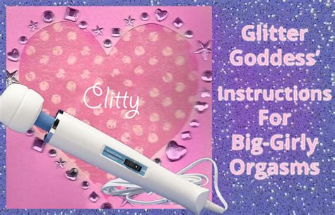 sissy orgasm instructions worship glitter goddess