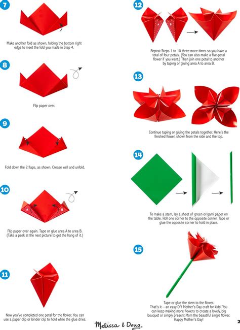 Beginner Rose Origami Step By Step Easy Jadwal Bus