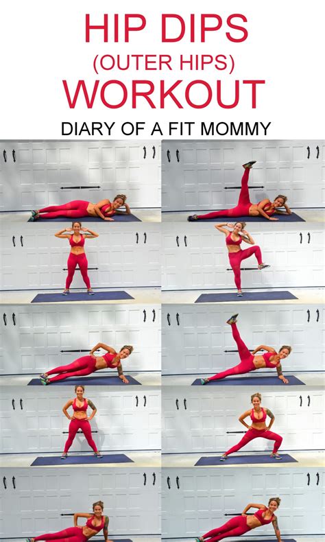 Hip Dips Workout Exercises To Build Your Hip Muscles Diary Of A Fit Mommy