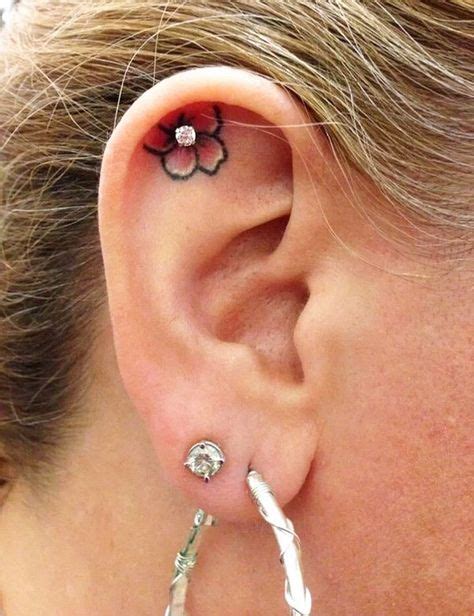 7 Best Inner Ear Tattoo Images Inner Ear Tattoo Small Tattoos