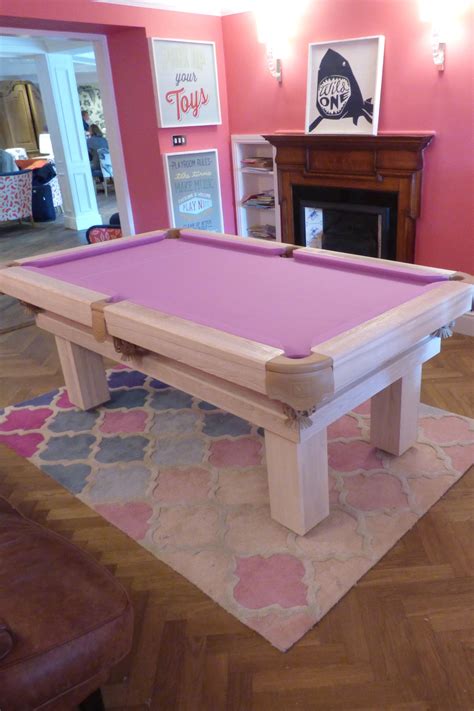 6ft English Rustic Pool Table In Ash 8 Limed Ash Finish And