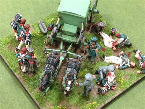 Dots Of Paint Napoleonic Russian Casualty Field Station