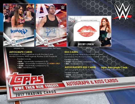 2017 Topps Wwe Then Now Forever Trading Cards Delivers The Largest