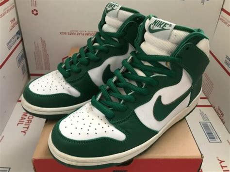 Nike Dunk High Celtic White Clover 2003 Release Mens Us Size 8 Shoes