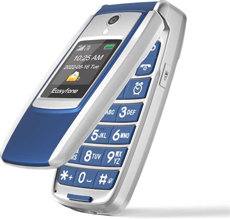 Easyfone T300 4g Unlocked Flip Cell Phone For Seniors