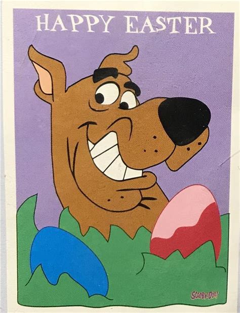 Scooby Doo Happy Easter Flag Outdoor Flags