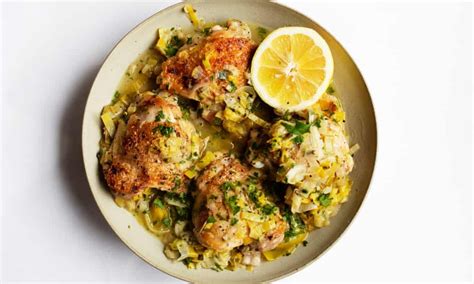 Nigel Slaters Recipe For Chicken With Leeks Food The Guardian