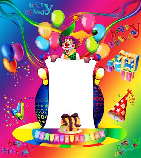 Happy Birthday Large Transparent Png Frame Imágenes Cumpleaños