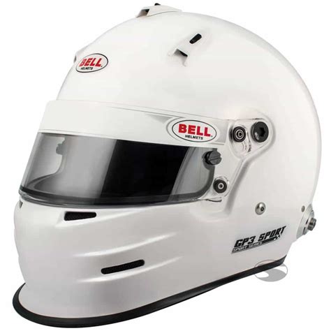 It is also very aerodynamic as i don't feel any buffering at high speed. Bell GP3 Sport White Full Face Helmet - Available at Driver 61