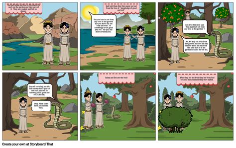 Adam And Eve Storyboard By 650d393c
