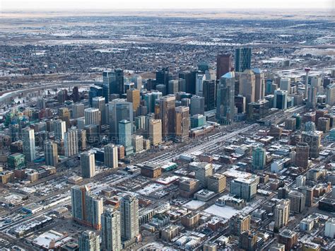 Aerial Photo | Downtown Calgary, Alberta