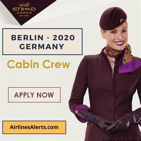 We'll regularly review career opportunities and update this post as soon as we learn more (last updated: Etihad Cabin Crew Recruitment Berlin 2020 Germany - APPLY Now