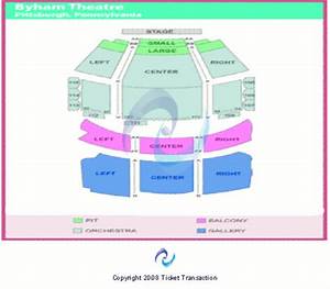 Byham Theater Seating Chart Byham Theater Event Tickets Schedule