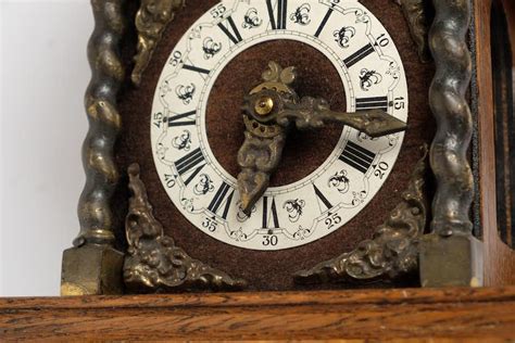 Zaanse Dutch Atlas Pendulum Wall Clock Ebth