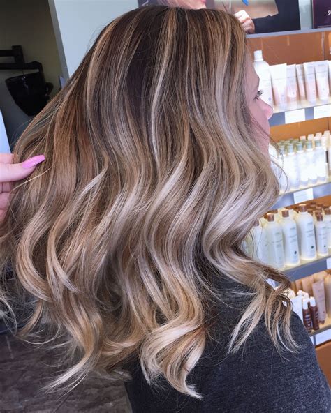 If you're someone who loves all things beige, this is the color for you. Beige blonde balayage #hairbyashcha #balayage | Beige ...