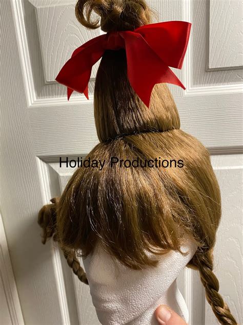 Cindy Lou Who Style Grinch Girl Costume Wig Whoville Adult New Etsy Uk