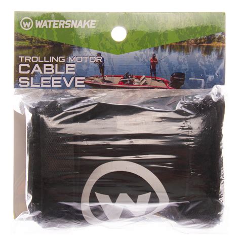 Watersnake Brand Trolling Motor Cable Sleeve For Deck Or Transom Mount