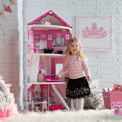 Kidkraft Think Pink Corner Dollhouse