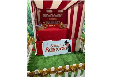 Hire Shoot A Scrooge Christmas Side Stall Christmas Side Stalls Es
