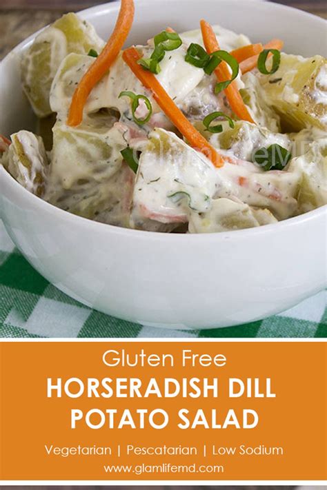 Horseradish Dill Potato Salad Potato Salad Recipes Recipe Yummy