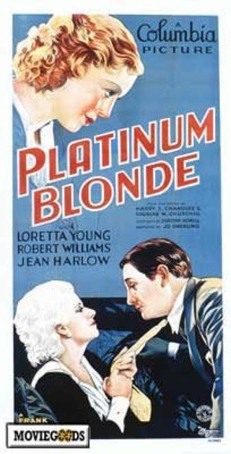 platinum blonde movie poster print 27 x 40 item movah1601 posterazzi
