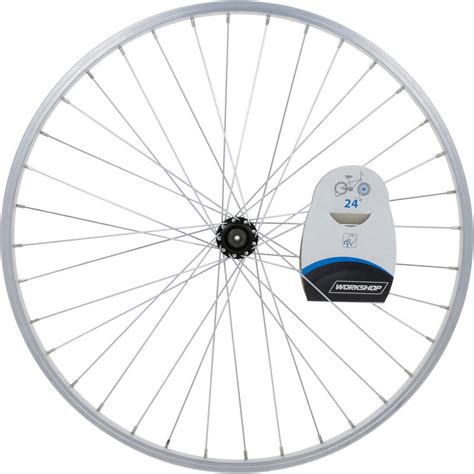The hard foam tires will never go flat and will give a proper grip on any. Kids' Bike Wheel 24" Front Single Wall Rim - Silver