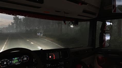 Realistic Rain V36 Ets2 138 Ets 2 Mods Ets2 Map Euro Truck