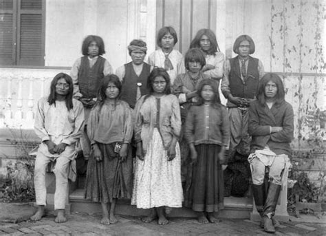 Students had their hair cut short, they were dressed in. Socio culture - A group of Carlisle Indian school students. Who were forced to to as… | American ...