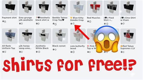 How To Get Free Shirts On Roblox No Robux And Premium Needed Updates
